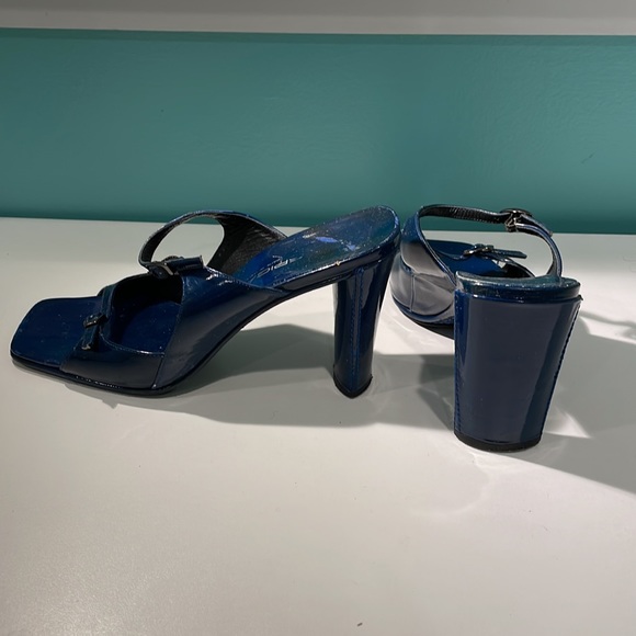 Via Spiga Italy Blue Ladies Sandals 8.5 - Picture 4 of 9